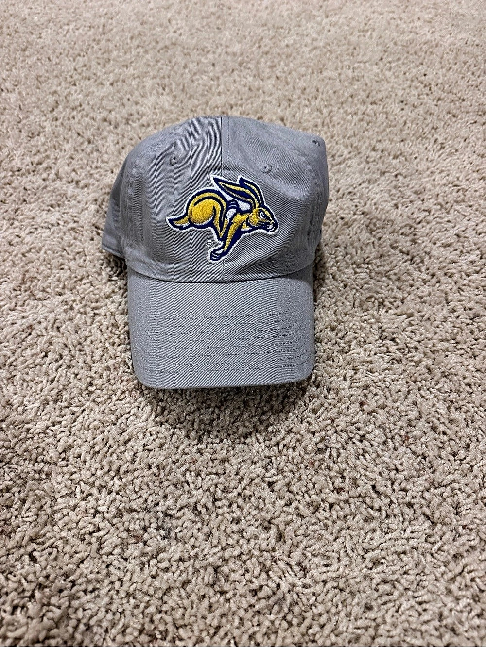 Nike South Dakota State Jackrabbits Nike Adjustable Baseball Hat Adjustable Gray